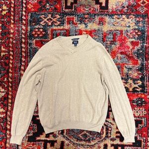 G.H. Bass V-Neck Sweater // Size L